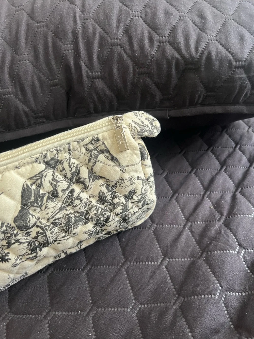Americana by Sharif  Quilted Cosmetic Bag